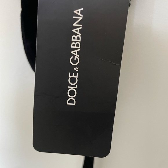 DOLCE & GABBANA
BLACK GOLD CRYSTAL TORERO LEATHER WIDE BELT NWT - Picture 10 of 16